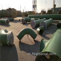 Aangepaste FRP GRP Fiberglass Pipe Fittingen elleboog